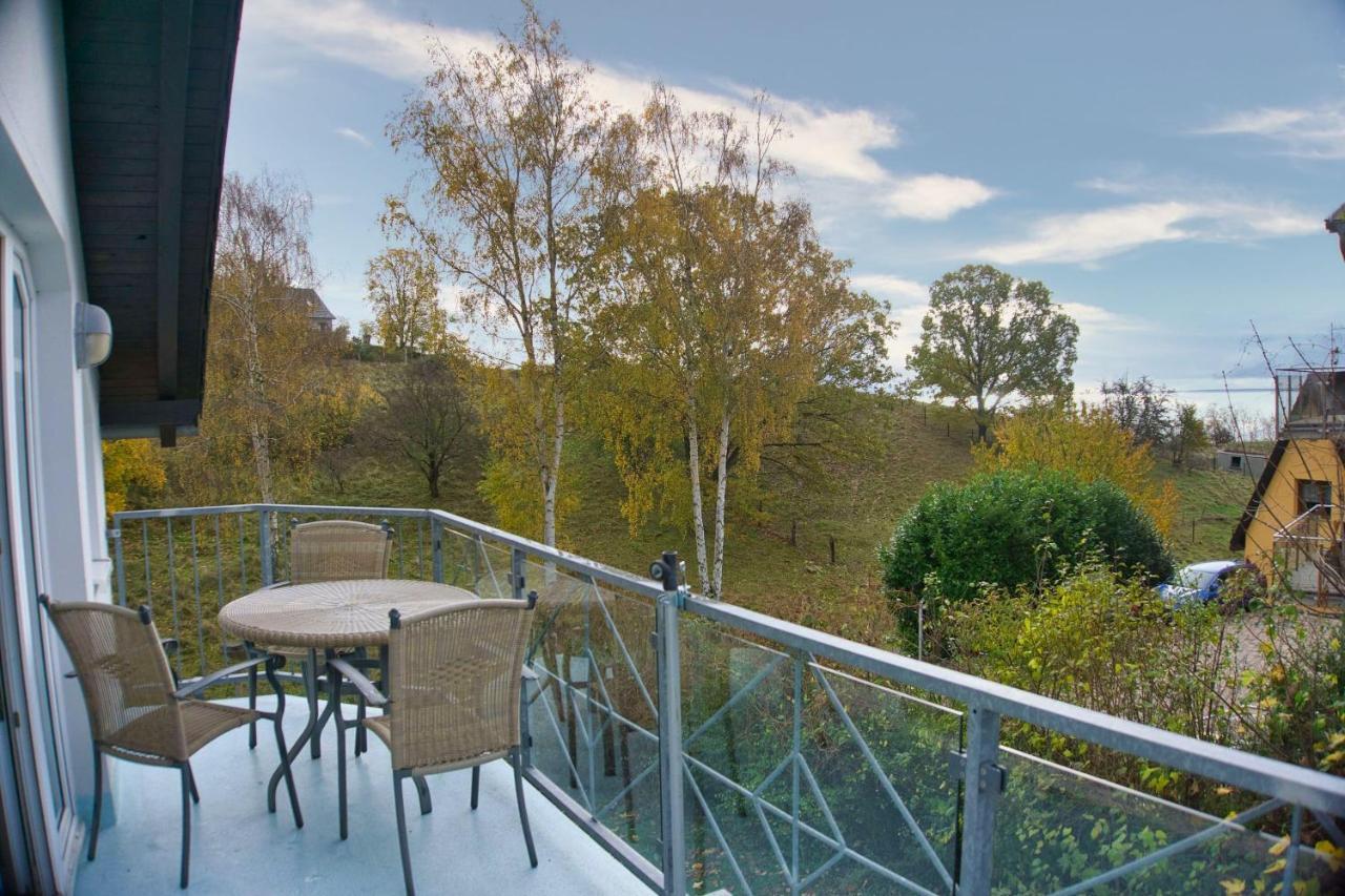 Balkon Mit Traumhaften Meerblick, Gratis Nutzung Vom Ahoi Erlebnisbad Und Sauna In Sellin Duenenhaus Fewo05 Goehren  Dış mekan fotoğraf
